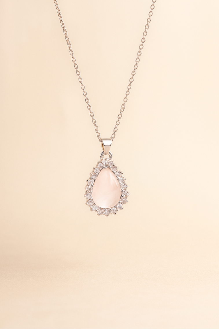 Elegant Single Stone Pendant
