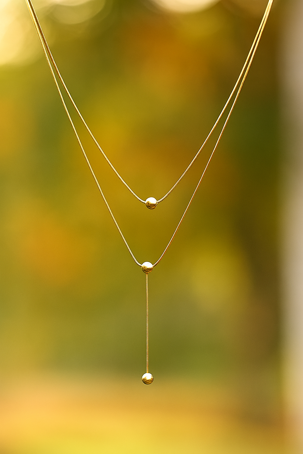 Multi-Layered golden chain