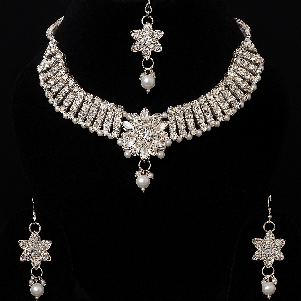 Necklace set with earring