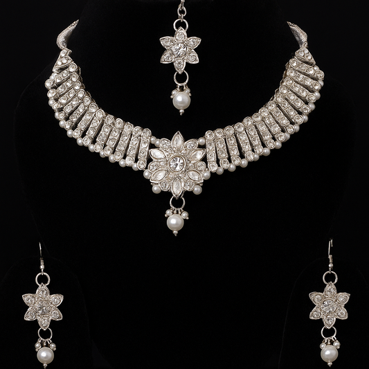 Necklace set with earring