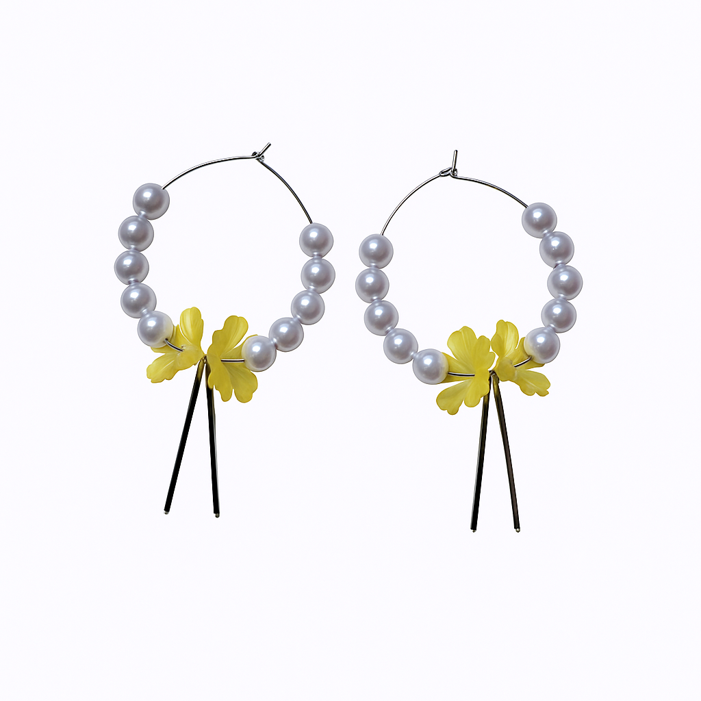 Stylish Pearl beads earring
