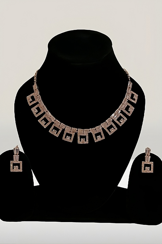 Square Shaped Diamond Set